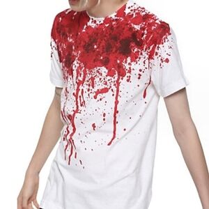 Black Matter Red Splatter T-Shirt